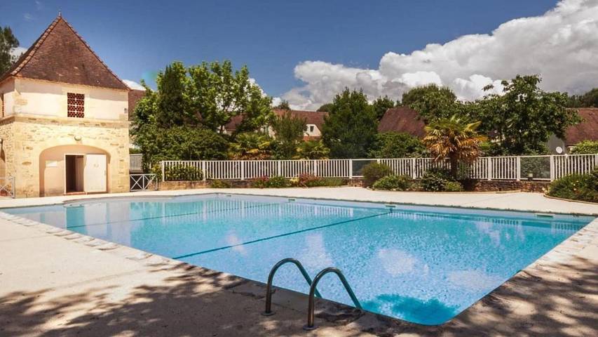 Maison de vacances pour 6 personnes, avec piscine et jardin, animaux acceptés à Carsac-Aillac