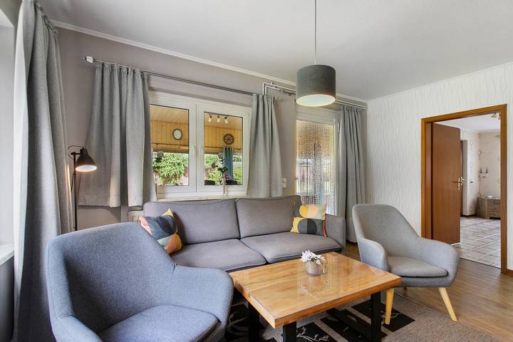 Entire apartment, Apartment 'Ferienwohnung Sawade' with Private Terrace, Shared Garden and Wi-Fi in Schafstedt, Albersdorf und Umgebung