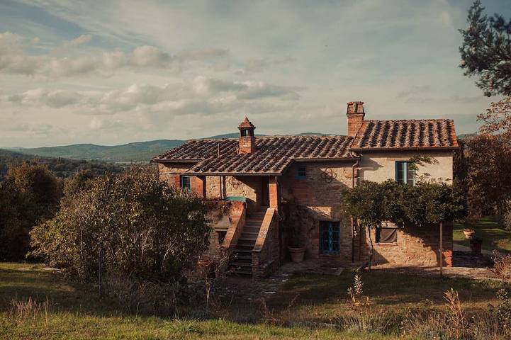 Agriturismo für 9 Personen, mit Whirlpool und Garten in der Toskana
