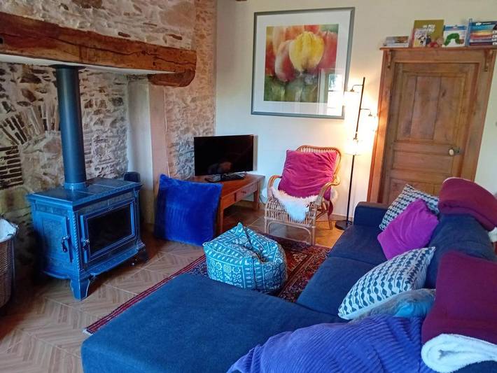 Location de vacances pour 4 personnes, avec vue et jardin, animaux acceptés à La Croisille-sur-Briance - 4