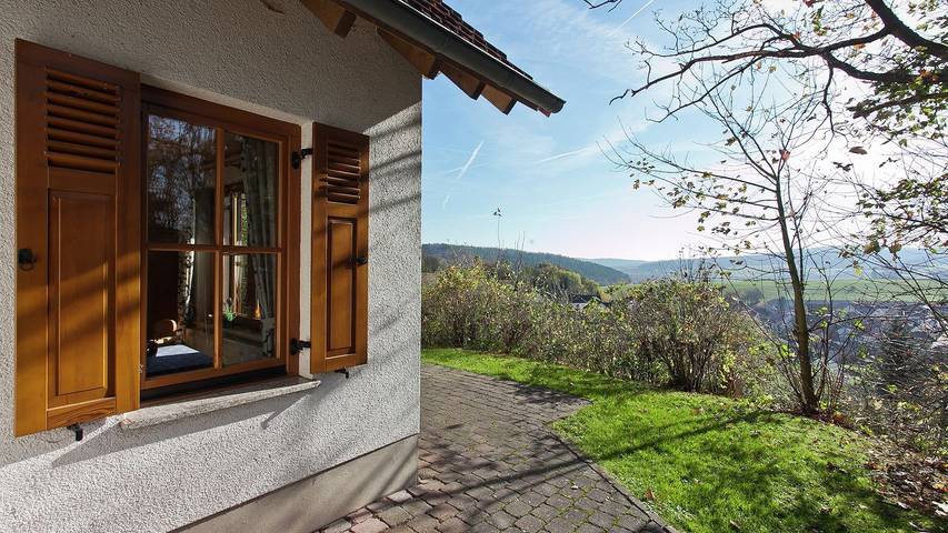 Ferienhaus für 5 Personen, mit Garten und Terrasse, mit Haustier in Neuenstein