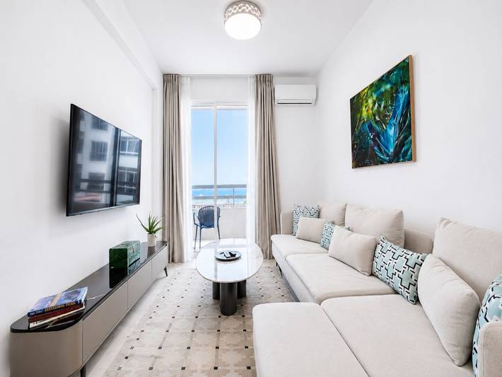 Holiday rental for 6 people, with balcony and garden in Limassol