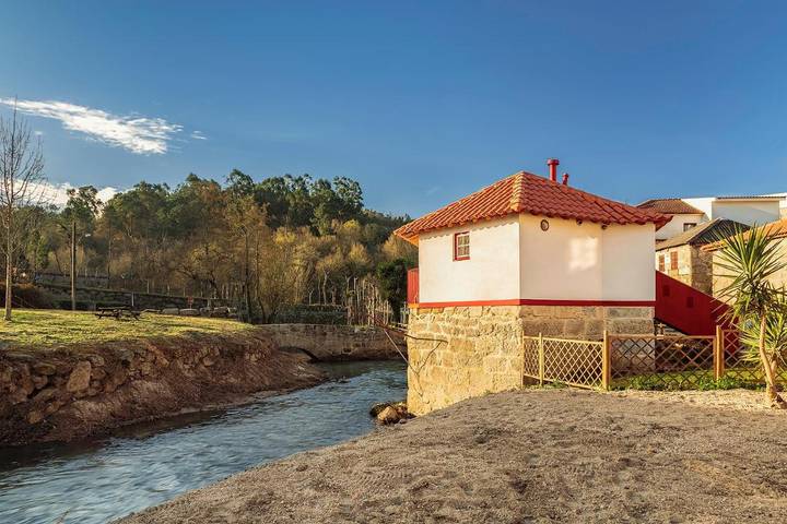 Casa de férias para 4 pessoas, com jardim e vista em Guimarães