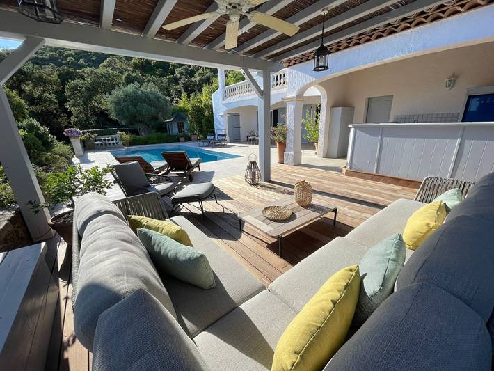 Ferienhaus für 6 Personen, mit Garten und Balkon, mit Haustier