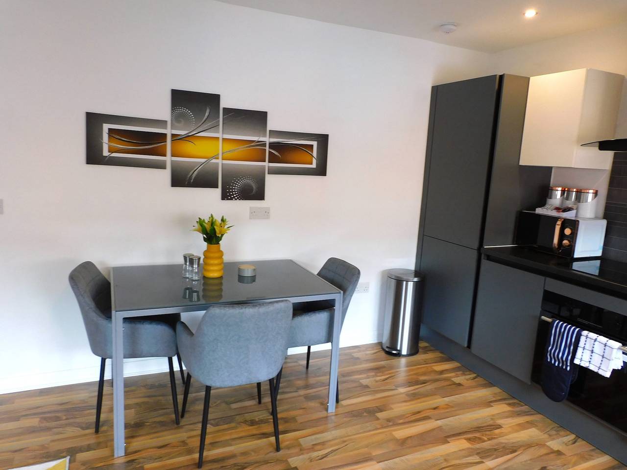 Appartement entier, Appartement de vacances pour 4 personnes avec jardin in Hamilton, South Lanarkshire