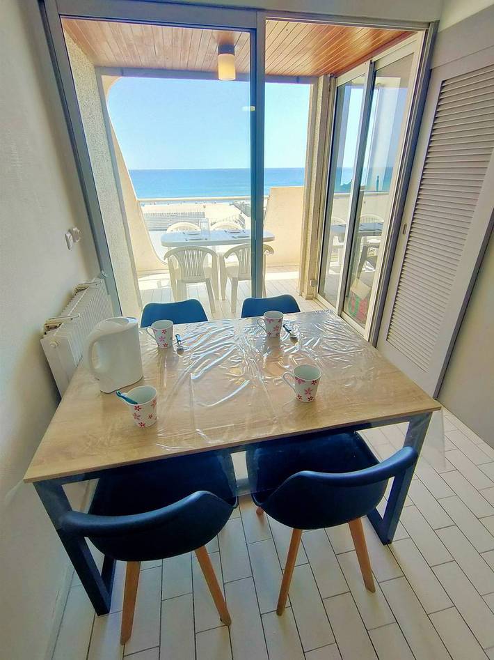 Entire holiday apartment, Panoramic Sea View 2-Bed Apt, Central, Beach & Parking 6Arax in Canet-en-Roussillon, Côte d'Améthyste