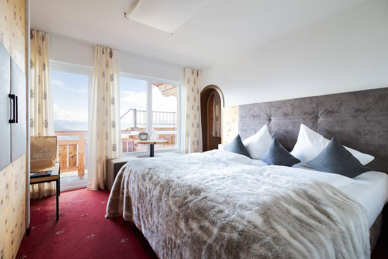 Vierbettzimmer Morgensonne in Tux Alps, Pill