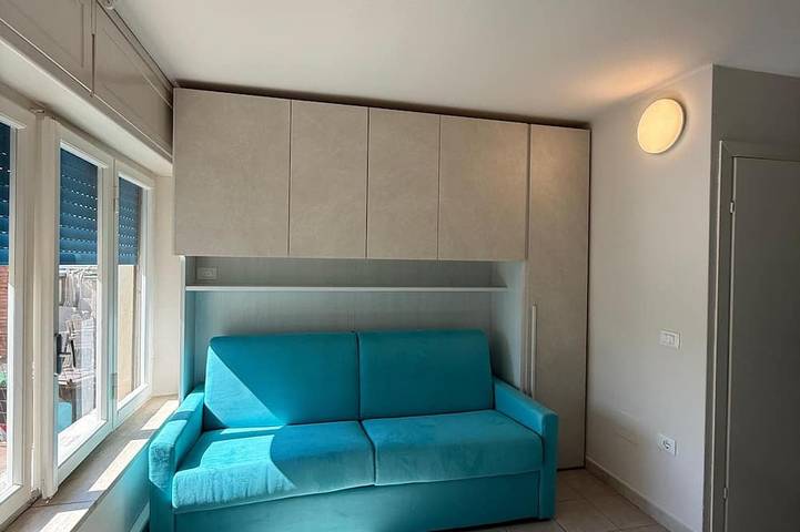 Ganze Wohnung, A vacation with a window to the sea!!! Studio apartment within walking distance of the beach. in Shangri-là (Marina di Castagneto Carducci), Etruskische Küste
