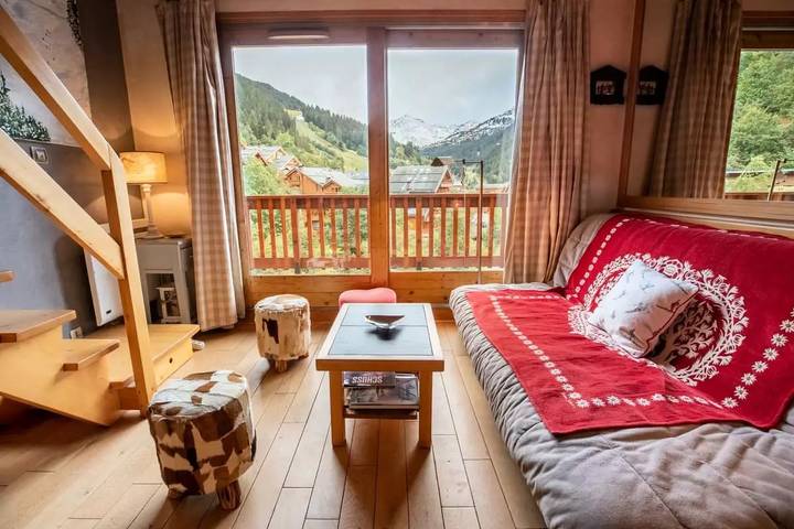 Chalet pour 6 personnes, avec balcon dans Méribel - 4