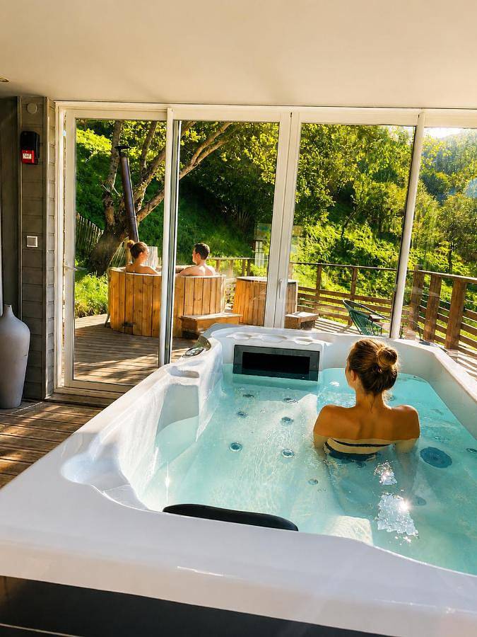 Solayan Nature & Spa, Piscine Intérieure, Bains Nordiques & Vue Pyrénées in Boutx, Pyrénées