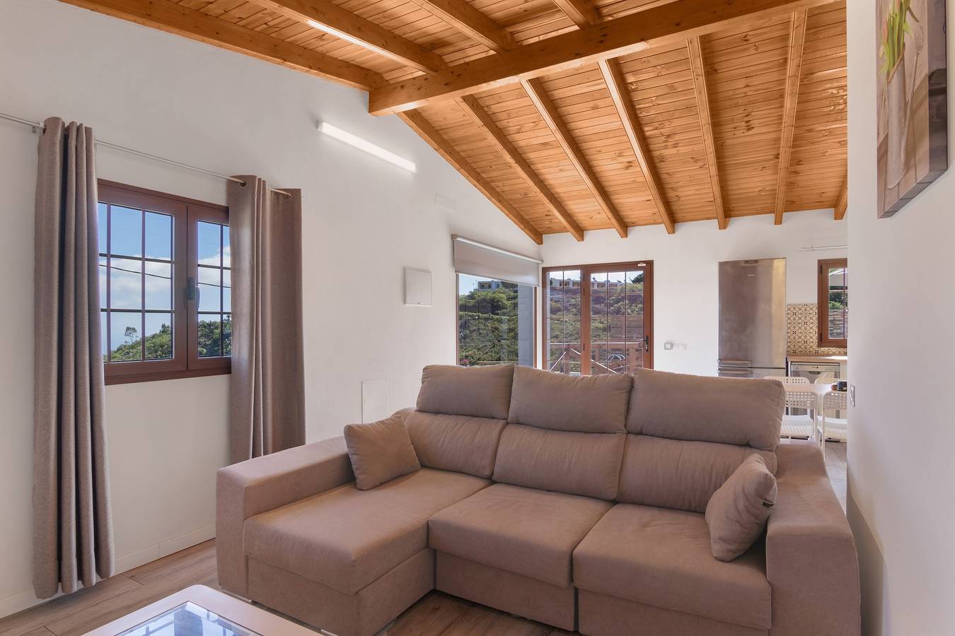 Ferienhaus 'Los Barranquillos' mit Meerblick, privatem Pool und Wi-Fi in Firgas, Gran Canaria Nord