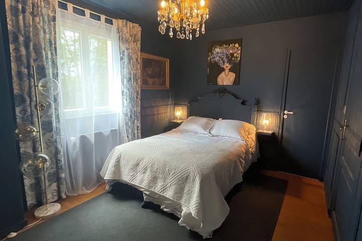 Chambre Indigo in Rosières, Haute-Loire