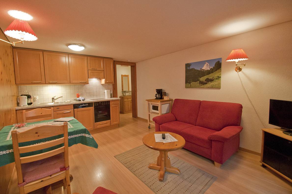 Ganze Wohnung, Haus Dent Blanche, Apartment Allalin in Zermatt, Walliser Alpen