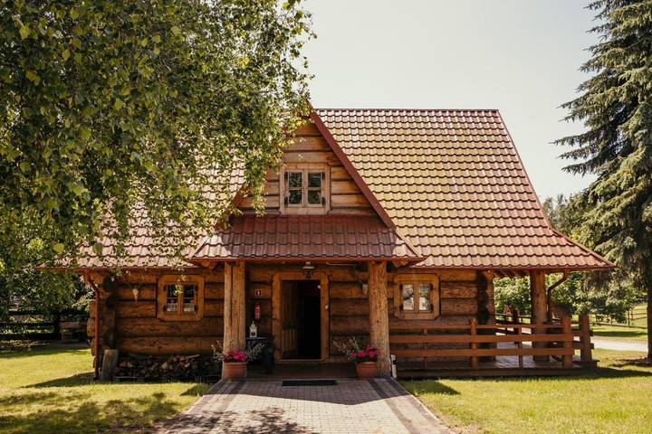 Domek letniskowy dla 7 osób, z widok i ogród na Wielkopolska