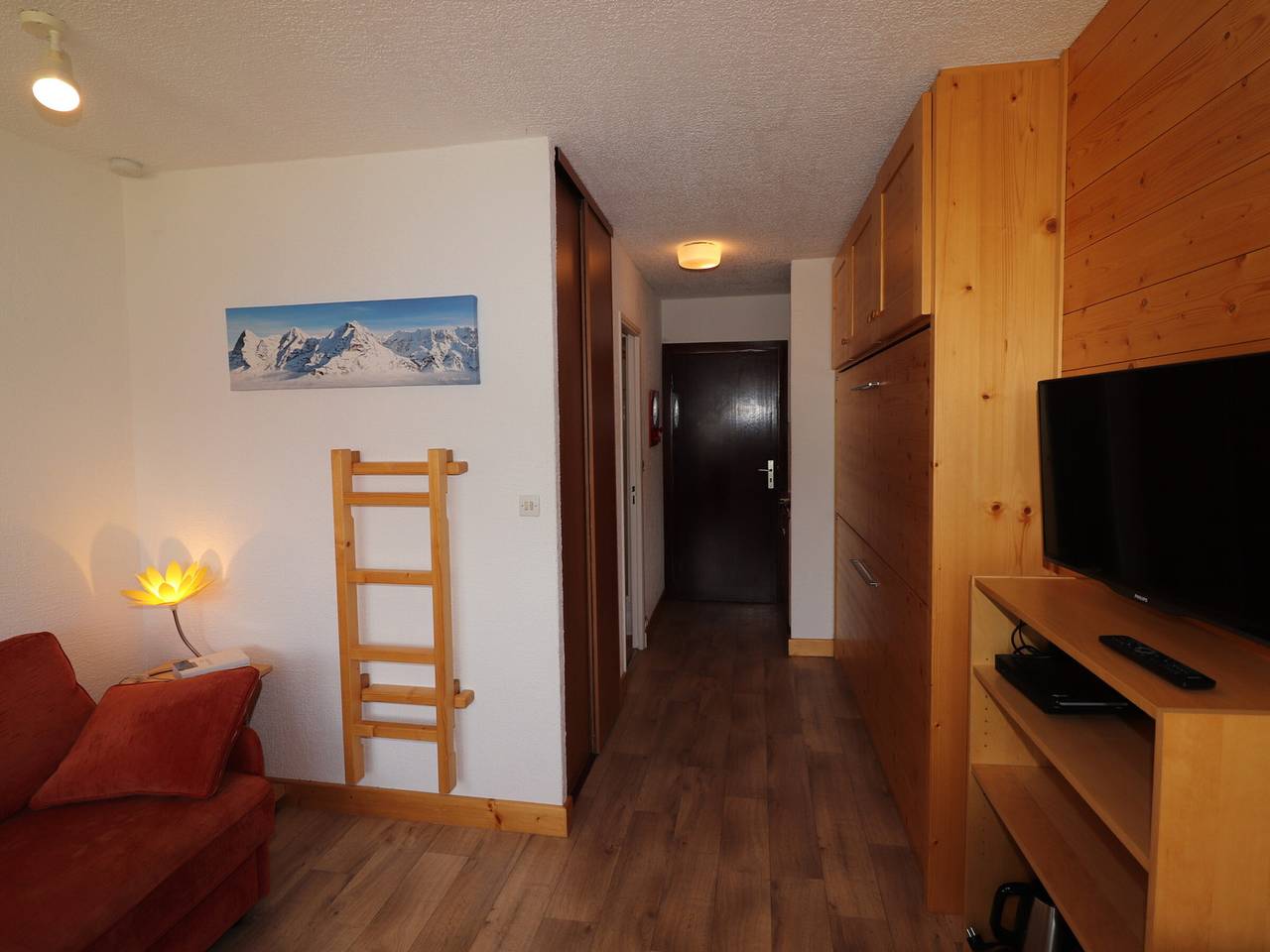 Gehele studio, Renovated Studio 2 Pers. Close to Slopes with Balcony in Tignes, Vanoise Nationaal Park