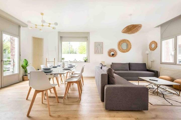 Location de vacances pour 14 personnes, avec jardin et terrasse à Marcq-en-Barœul - 2