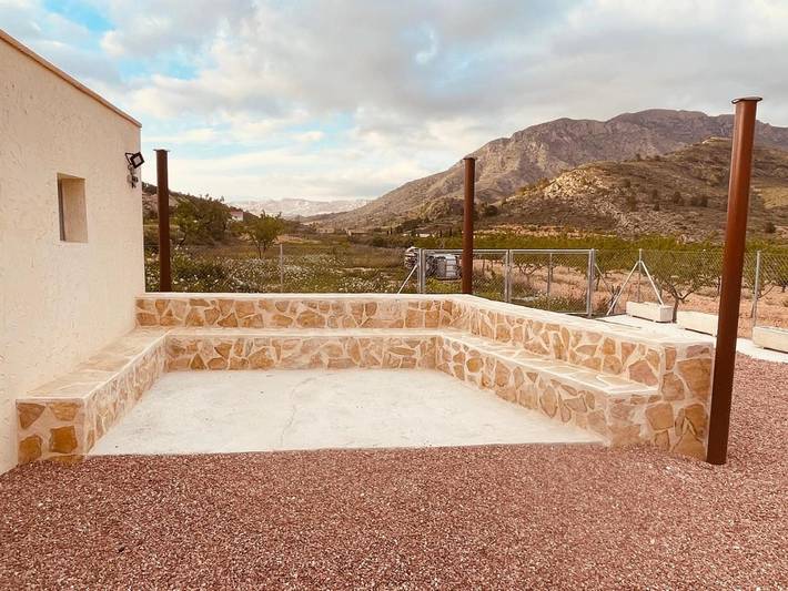 Casa rural para 16 personas, con Terraza y Jardín además de Piscina y Vistas en Abanilla - 4