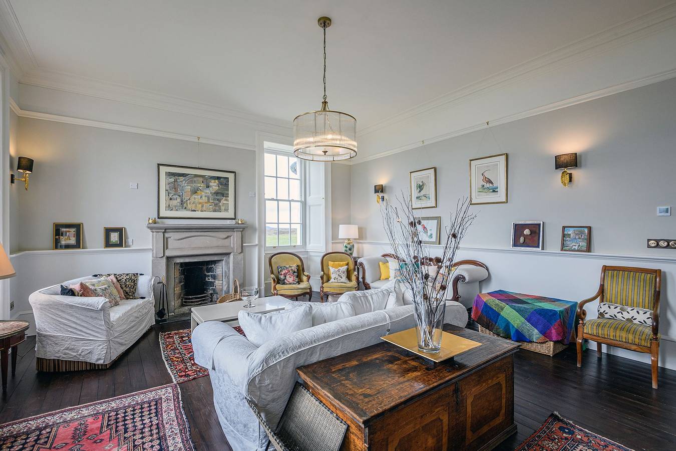 Kasteel voor 20 personen met balkon/terras in Highlands