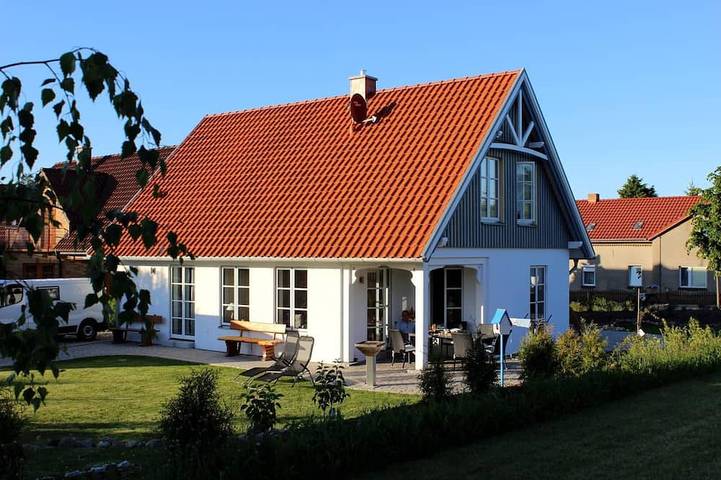 Ferienhaus für 9 Personen, mit Sauna und Garten sowie Terrasse im Klützer Winkel