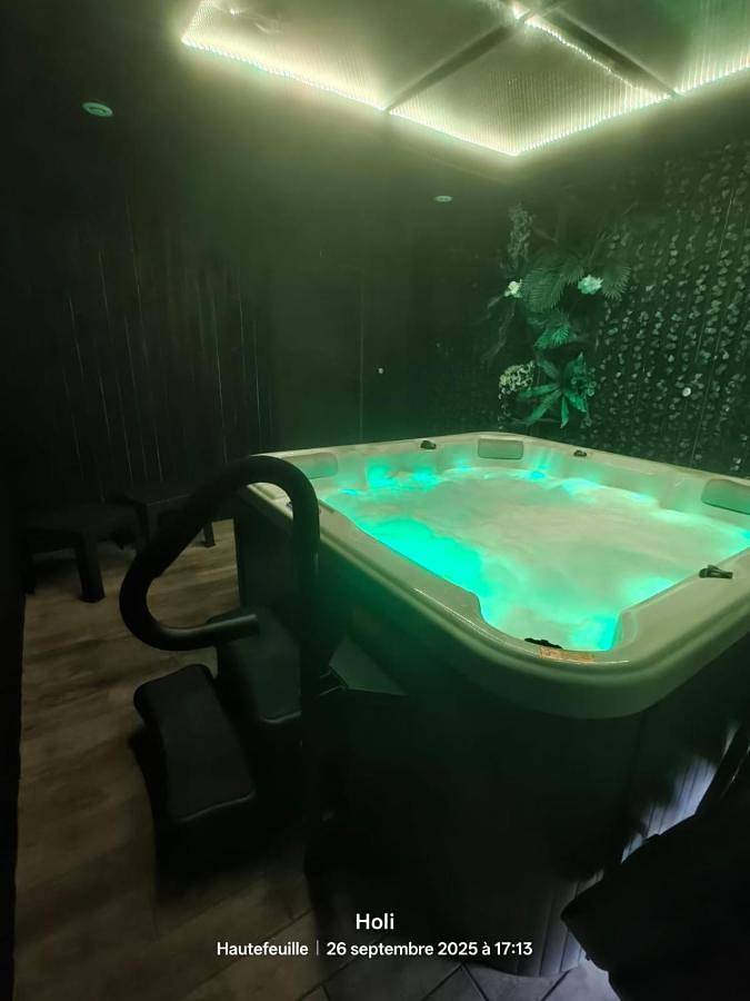 Gîte pour 4 personnes, avec jacuzzi dans Hautefeuille