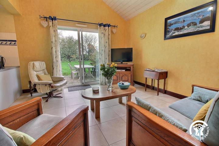 Gîte pour 2 personnes, avec Terrasse et Jardin à Grand-Champ - 3