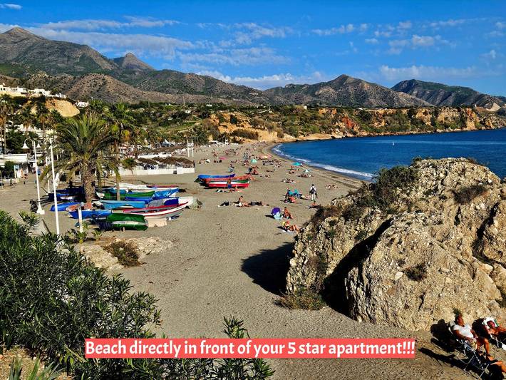 Ganze Wohnung, | Carabeo 1-42 Access to the Beach in Nerja, Cordillera Penibética