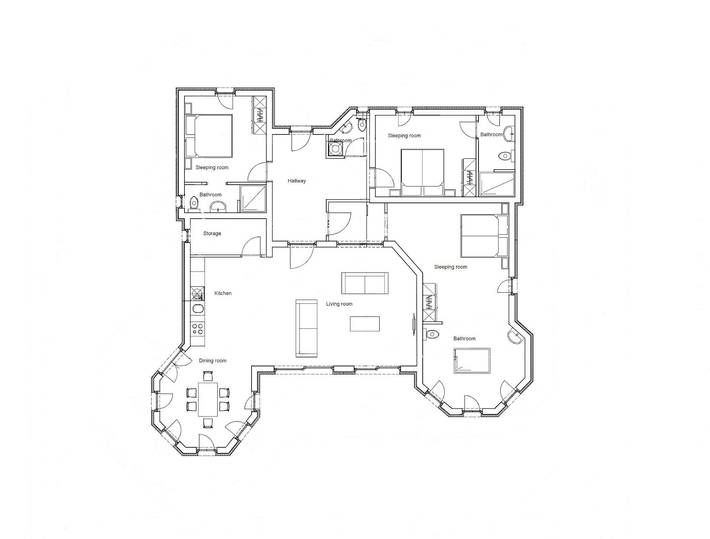 Villa pour 8 personnes, avec jacuzzi ainsi que jardin et terrasse à Sevid - 2