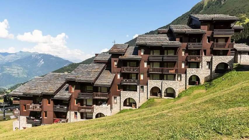 Chalet pour 5 personnes, avec balcon, animaux acceptés dans Valmorel