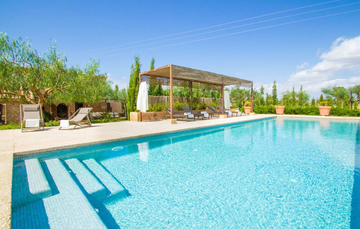 Finca 'Son Sec Nou' avec vue sur la montagne, Wi-Fi et climatisation in Campos, Majorque du Sud