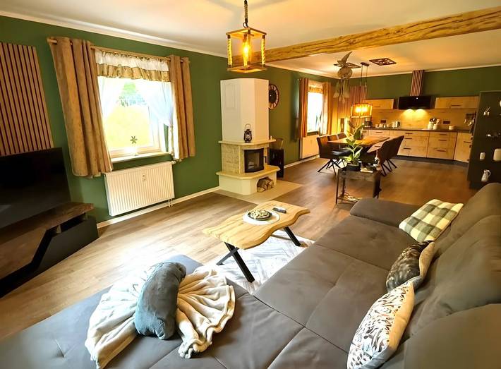 Ferienhaus für 5 Personen, mit Garten in Blankenburg