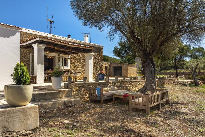 Casa de vacaciones para 8 personas, con Terraza y Jardín en Sant Antoni de Portmany