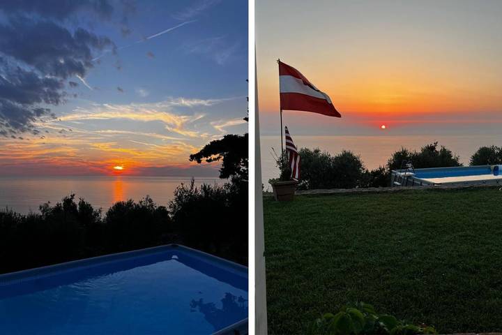 Ferienhaus für 4 Personen, mit Garten und Pool sowie Ausblick in Porto Santo Stefano - 2