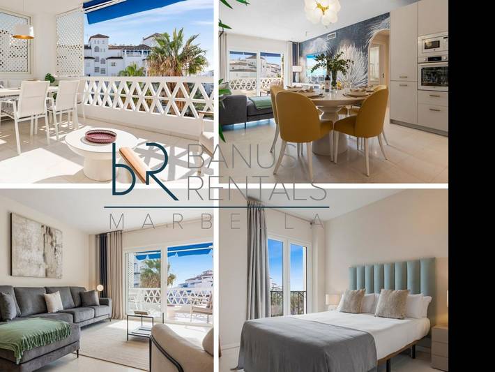 Holiday apartment for 6 people, with pool and garden in Puerto Banús