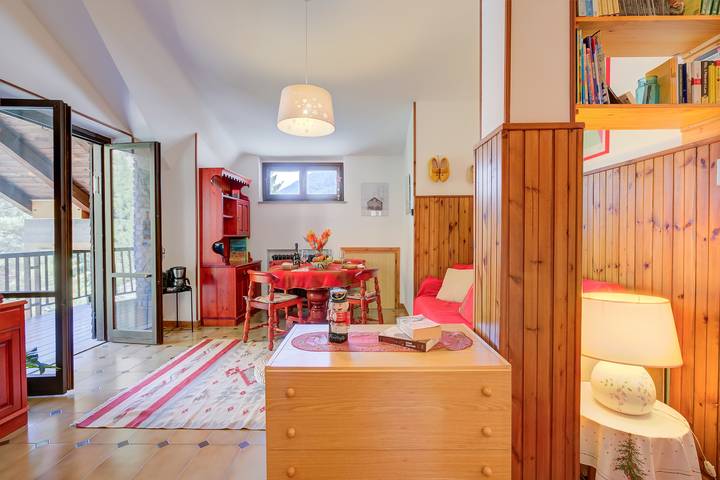 Appartamento per 5 persone, con balcone a Pragelato