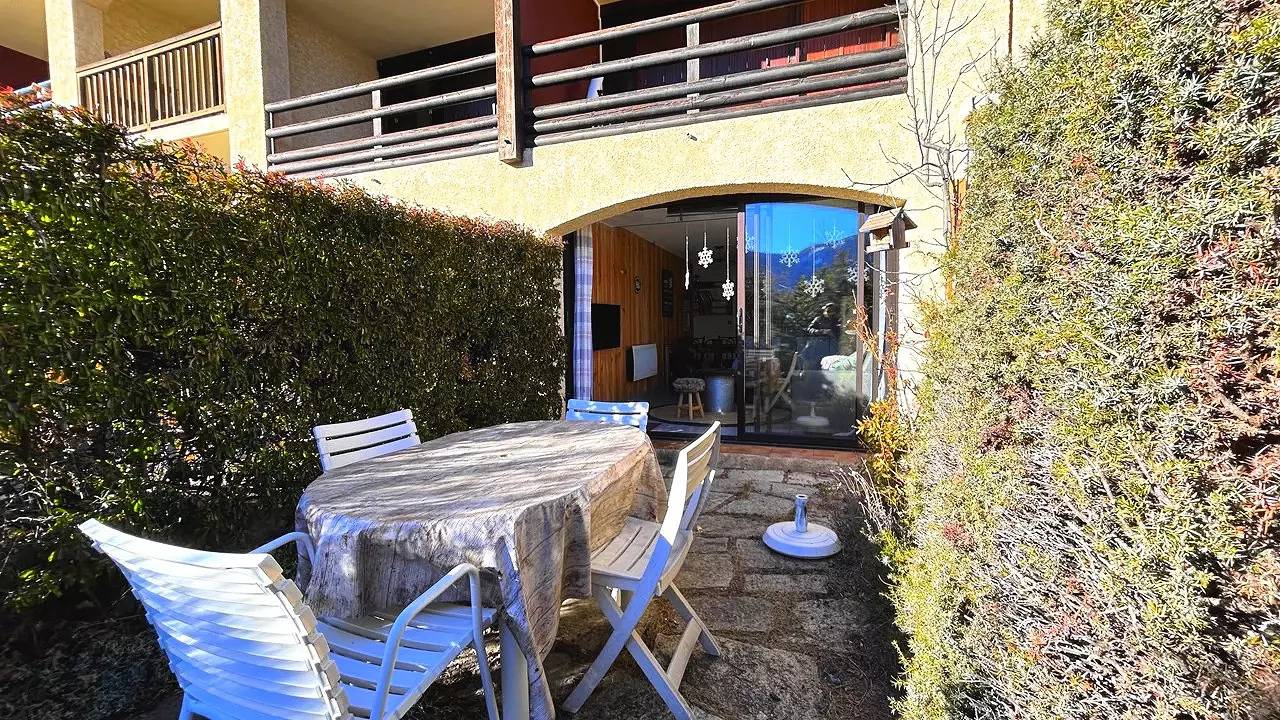 Ganzes Studio, Schönes Studio 4 Personen mit Bergecke und privatem Garten. in Vallouise, Nationalpark Écrins