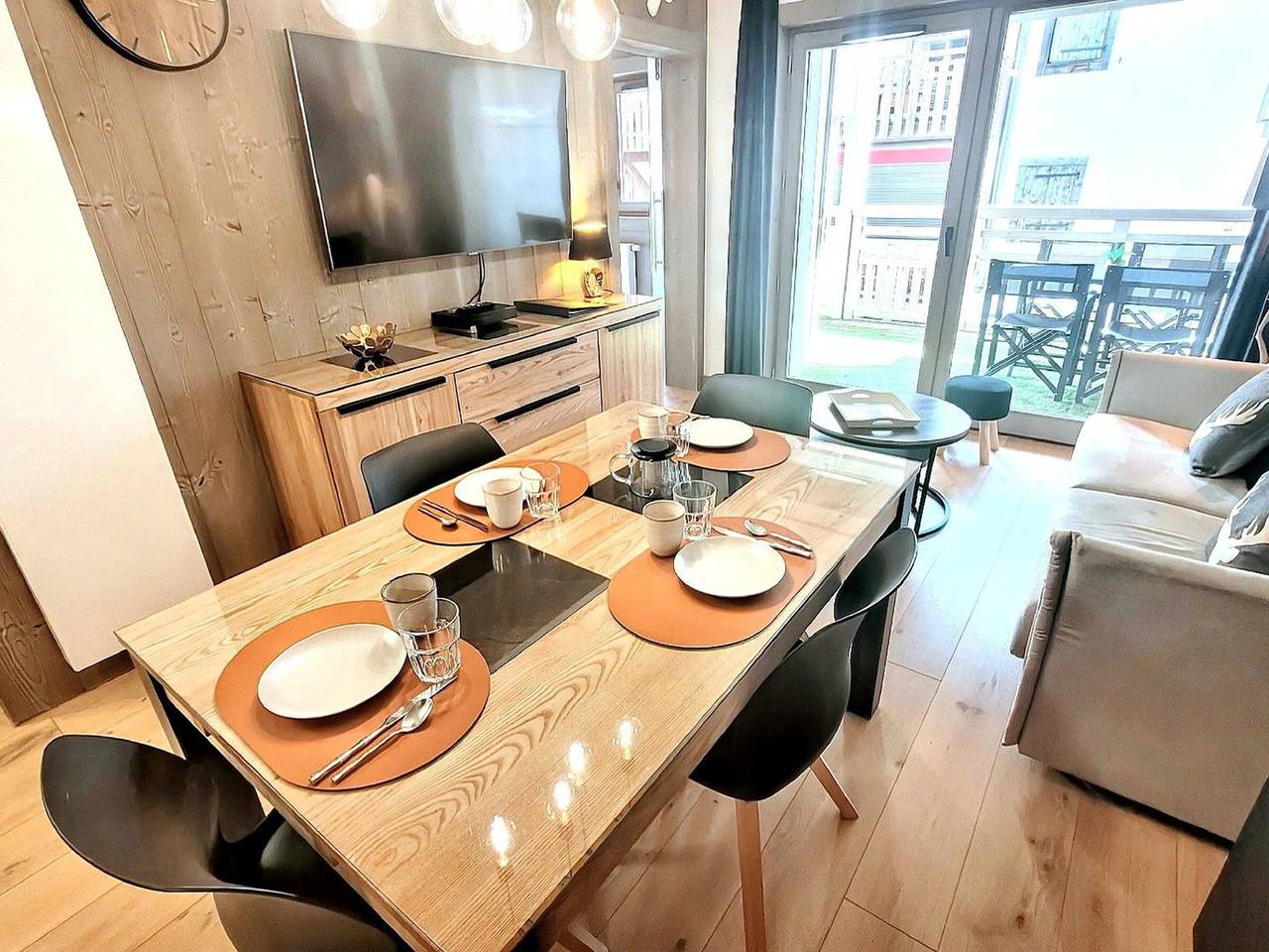 Apartamento entero, Moderno apartamento en Les Gets, 4 pers, centro, wifi, parking in Les Gets, Les Portes du Soleil