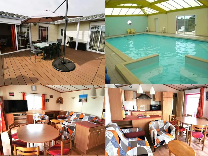 Casa de vacaciones para 6 personas, con terraza además de piscina y jardín - 1