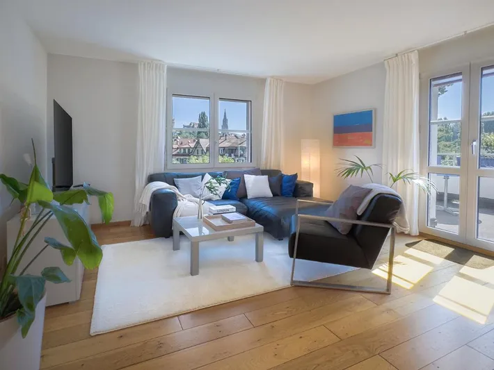 Apartamento de vacaciones para 3 personas, con jardín y vistas - 1