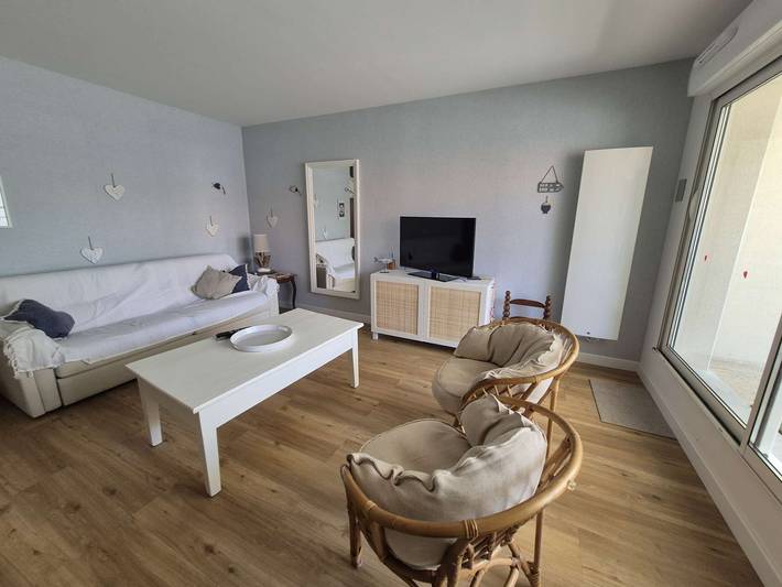 Location de vacances pour 4 personnes, avec balcon dans Merlimont Plage