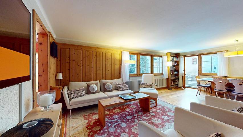 Ferienhaus für 8 Personen, mit Terrasse und Ausblick in Zuoz - 3