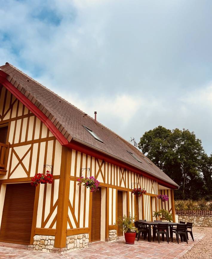 Gîte pour 8 personnes, avec terrasse