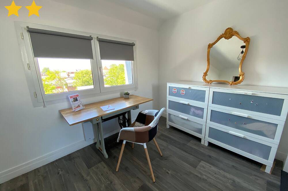 Ganze Wohnung, Le Roof Top-Apartment-Apartment-Ensuite in Calais, Calais und Umgebung