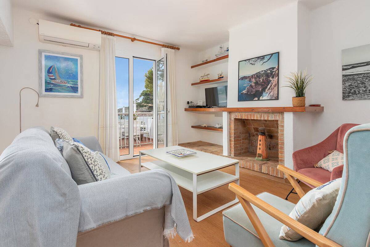 Appartement entier, Terraza Única y Vistas al Mar. A pie de Playa in Platja de Tamariu (Palafrugell), Tamariu