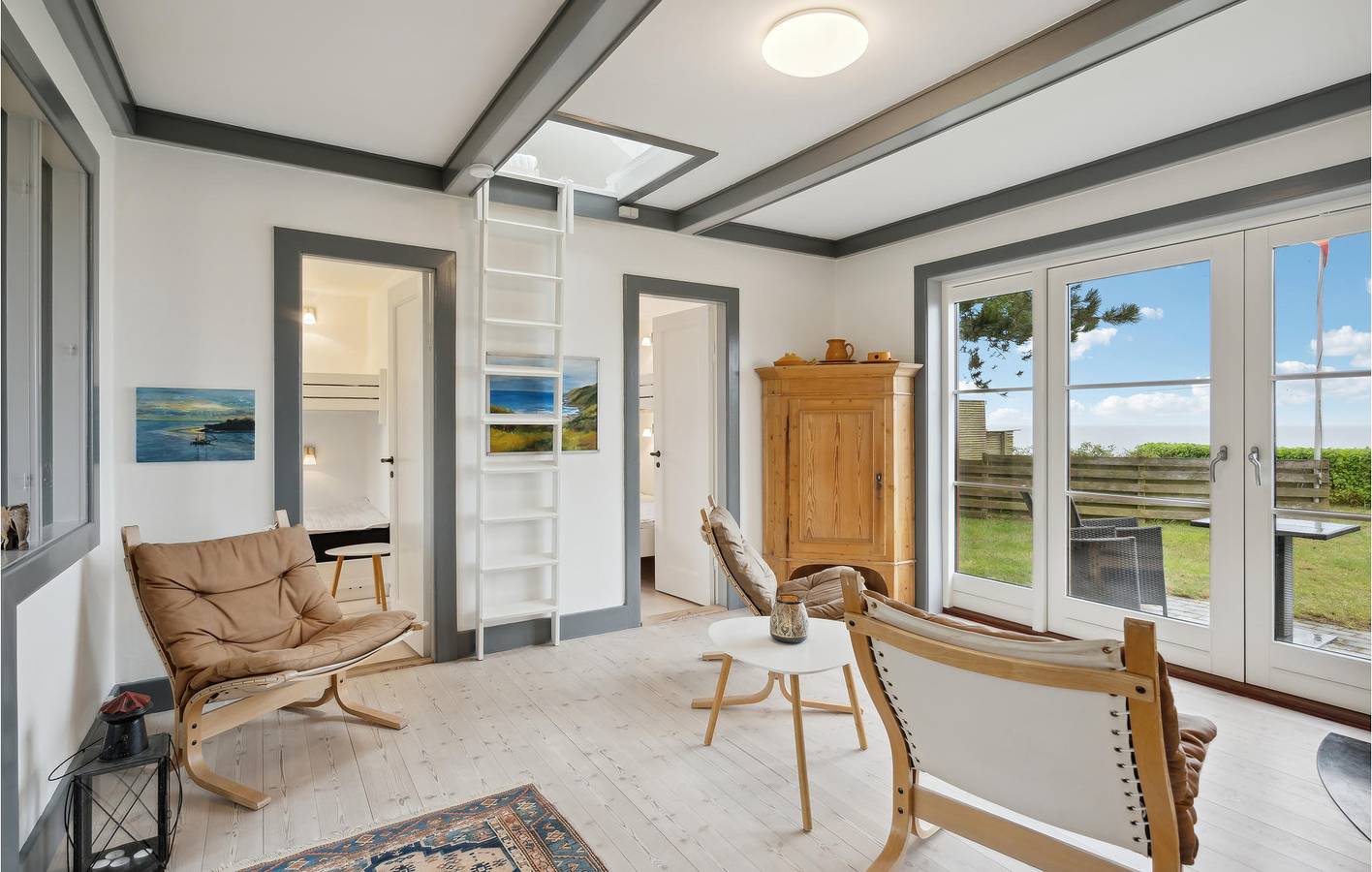 Vacation house for 4 people with yard in Vordingborg Region