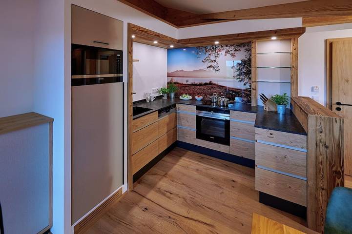 Bauernhof für 5 Personen, mit Balkon und Garten in Chieming