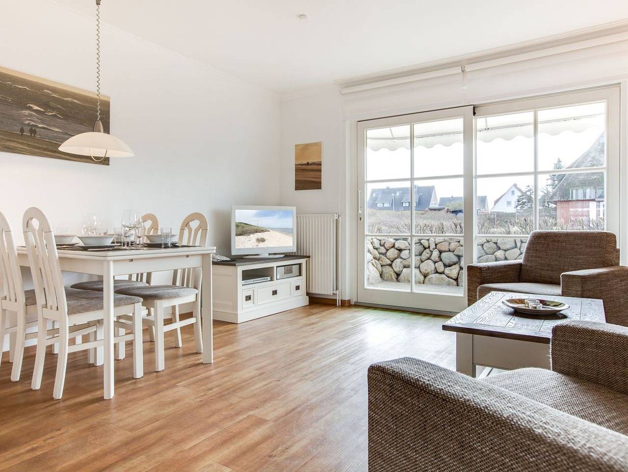 Ganze Ferienwohnung, Haus Heideresidenz App. 20 - Komplett ebenerdiges 3-Raum Appartement in Strandnähe. in Wenningstedt, Sylt