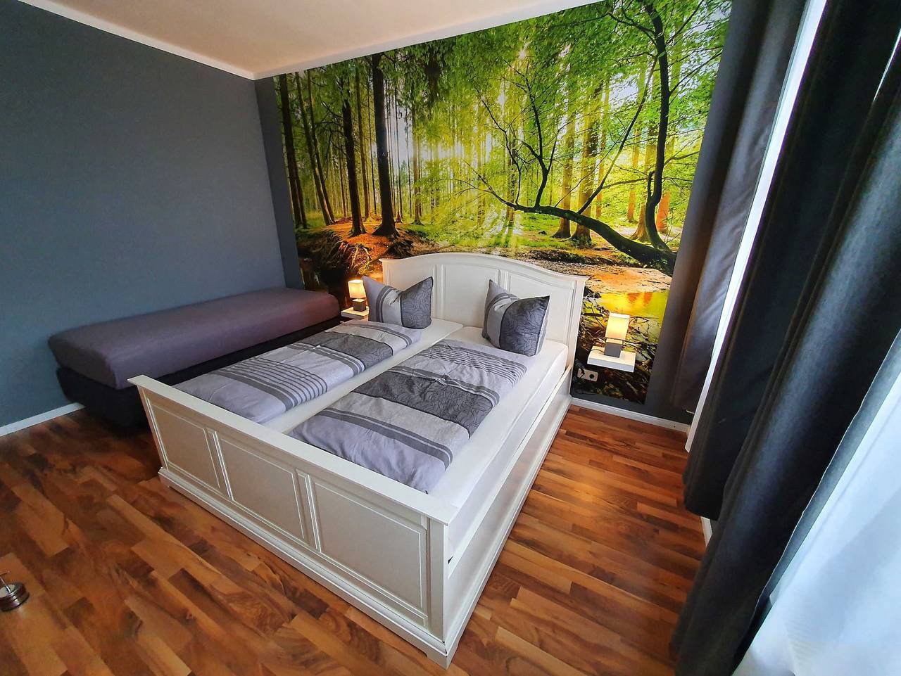 Gasthaus Burgstieg - Zimmer 4 in Stiege im Harz, Harzvorland