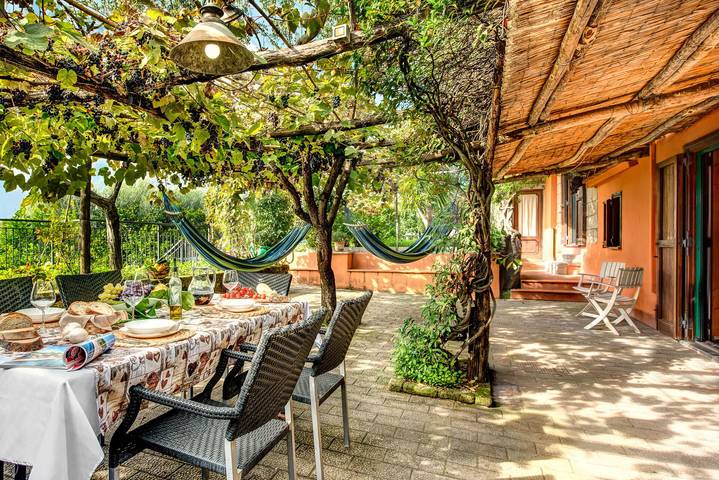 Villa pour 12 personnes avec terrasse in Sant'Agata sui Due Golfi, Massa Lubrense