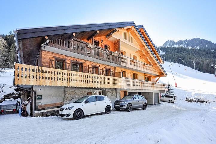 Hütte für 6 Personen, mit Balkon und Balkon/Terrasse in Châtel
