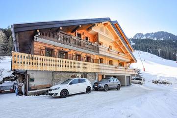 Chalet pour 6 personnes, avec balcon/terrasse et balcon à Chatel